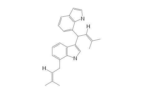 3-[1-(7-INDOLYL)-3-METHYL-2-BUTENYL]-7-(3-METHYL-2-BUTENYL)-INDOLE;ANNONIDINE