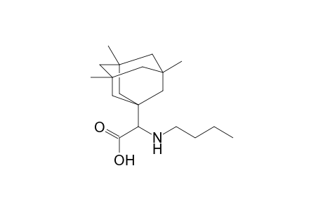 alpha-(butylamino)-3,5,7-trimethyl-1-adamantaneacetic acid