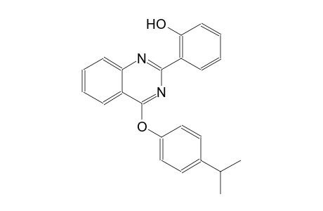 2-[4-(4-isopropylphenoxy)-2-quinazolinyl]phenol