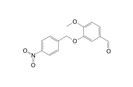 Benzaldehyde, 4-methoxy-3-(4-nitrobenzyloxy)-