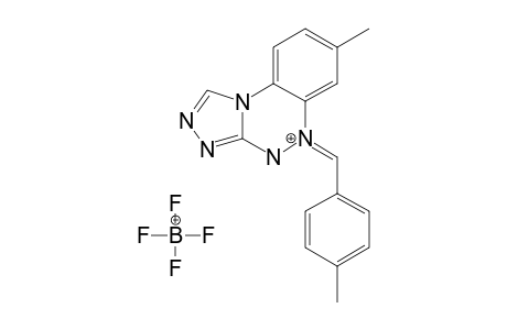 7-METHYL-(5Z)-5-(4-METHYLBENZYLIDENE)-4,5-DIHYDRO-[1,2,4]-TRIAZOLO-[3,4-C]-[1,2,4]-BENZOTRIAZIN-5-IUM-TETRAFLUOROBORATE