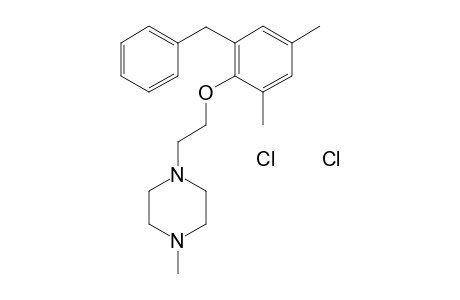 1-(2-(2-Benzyl-4,6-dimethylphenoxy)ethyl)-4-methylpiperazine dihydrochloride