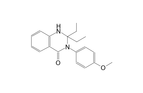 4(1H)-quinazolinone, 2,2-diethyl-2,3-dihydro-3-(4-methoxyphenyl)-