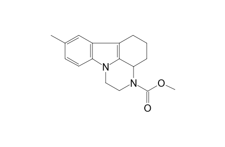 Pyrazino[3,2,1-jk]carbazole-3-carboxylic acid, 8-methyl-1,2,3a,4,5,6-hexahydro-, methyl ester