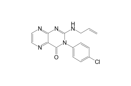 2-(allylamino)-3-(4-chlorophenyl)pteridin-4-one