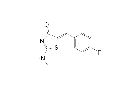 (Z)-2-(Dimethylamino)-5-(4-fluorobenzyliden)-1,3-thiazol-4-one