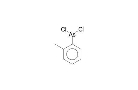 Dichloro-(2-methylphenyl)arsine