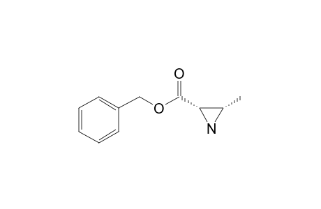 Benzyl (2S,3S)-3-methyl-2-aziridinecarboxylate