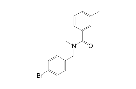 N-(4-Bromobenzyl)-N,3-dimethylbenzamide