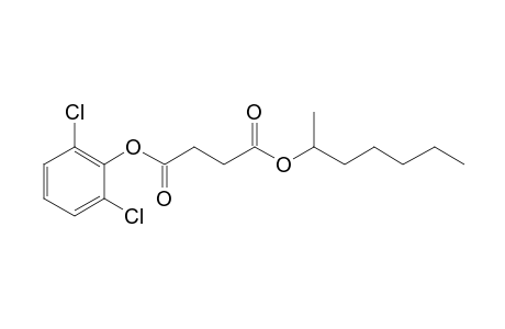 Succinic acid, hept-2-yl 2,6-dichlorophenyl ester