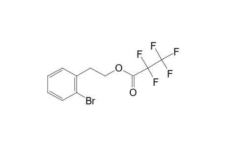 2-Bromophenethyl alcohol, pentafluoropropionate