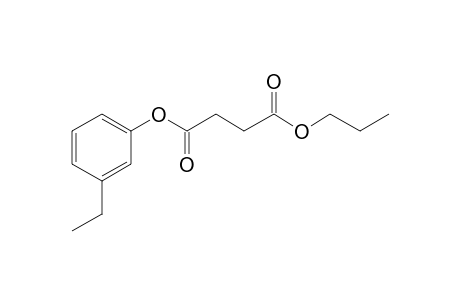 Succinic acid, 3-ethylphenyl propyl ester