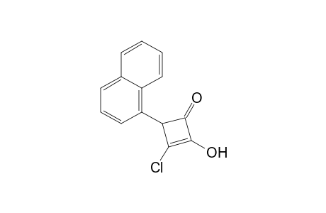 3-Chloranyl-4-naphthalen-1-yl-2-oxidanyl-cyclobut-2-en-1-one