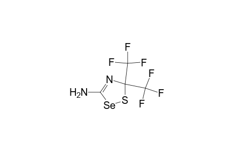 3-Amino-5,5-bis(trifluoromethyl)-1,2,4-thiaselenazoline