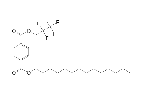 Terephthalic acid, 2,2,3,3,3-pentafluoropropyl tetradecyl ester