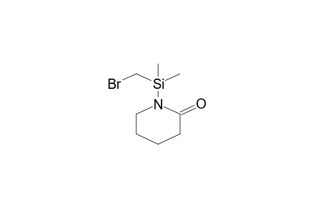 1-DIMETHYLBROMOMETHYLSILYL-2-PIPERIDONE