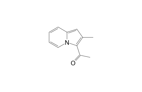 3-acetyl-2-methylindolizine