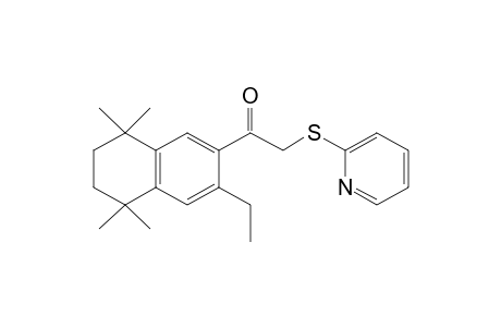 3'-ethyl-2-[(2-pyridyl)thio]-5',6',7',8'-tetrahydro-5',5',8',8'-tetramethyl-2'-acetonaphthone