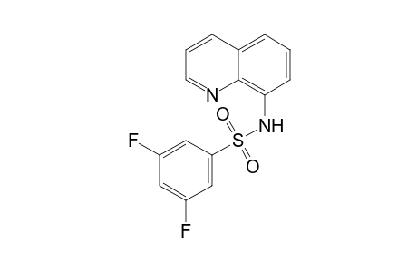 Benzenesulfonamide, 3,5-difluoro-N-(8-quinolinyl)-