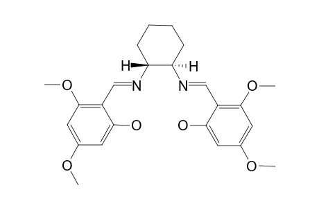 TRANS-N,N'-BIS-(4,6-DIMETHOXYSALICYLIDENE)-CYCLOHEXANEDIAMINE;NON-DEUTERATED_SPECIES