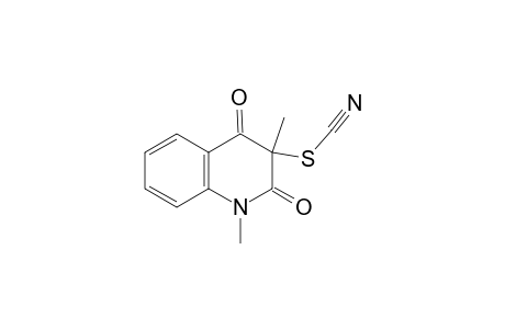 1,2,3,4-Tetrahydro-1,3-dimethyl-2,4-dioxoquinolin-3-yl Thiocyanate