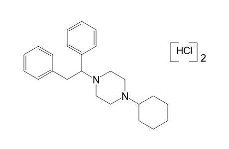 1-Cyclohexyl-4-(1,2-diphenylethyl)piperazine diHCl