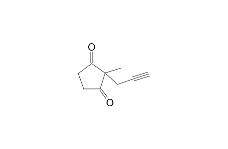 2-Methyl-2-(2-propynyl)-1,3-cyclopentanedione
