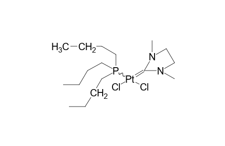 trans-PT(CNMECH2CH2NME)CL2(PBU3)