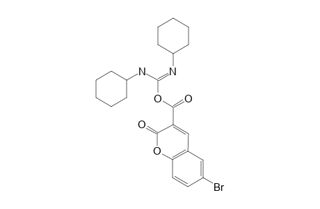 (N,N'-dicyclohexylcarbamimidoyl) 6-bromanyl-2-oxidanylidene-chromene-3-carboxylate