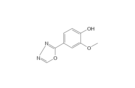 2-methoxy-4-(1,3,4-oxadiazol-2-yl)phenol