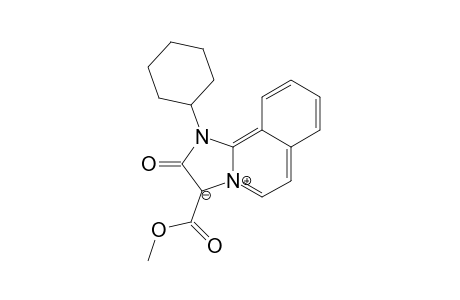 1-Cyclohexyl-2-oxo-3-methoxylcarbonyl-2,3-dihydro-1H-imidazo[2,1-a]isoquinolin-4-ium-3-ide