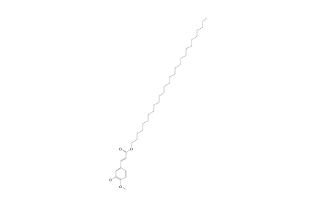 ERYTHRINASINATE;OCTACOSANOYL-3-(3-HYDROXY-4-METHOXYPHENYL)-2-(E)-PROPENOATE