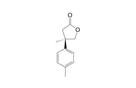 (R)-(+)-3-Methyl-3-(4-methylphenyl)-4-butanolide