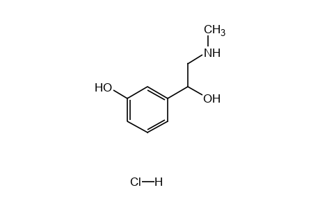 DL-m-hydroxy-alpha-[(methylamino)methyl]benzyl alcohol, hydrochloride