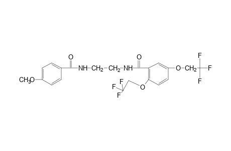 N-{2-[2,5-BIS(2,2,2-TRIFLUOROETHOXY)BENZAMIDO]ETHYL}-p-ANISAMIDE