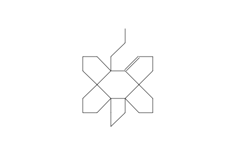 10-Propyl-hexacyclo[16.3.0.0/1,5/.0/5,9/.0/10,14/.0/14,18/]-8-henicosene