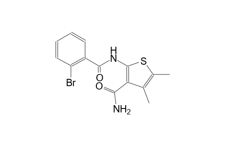 2-[(2-Bromobenzoyl)amino]-4,5-dimethyl-3-thiophenecarboxamide