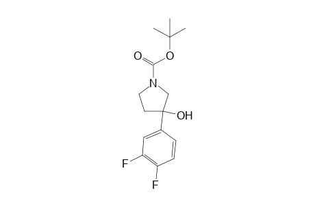 tert-butyl 3-(3,4-difluorophenyl)-3-hydroxypyrrolidine-1-carboxylate