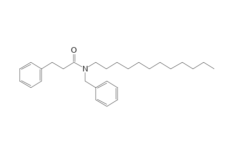 Propionamide, 3-phenyl-N-benzyl-N-dodecyl-