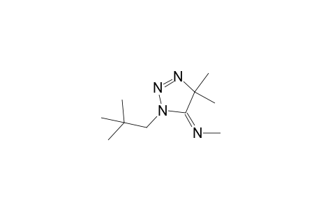 (E)-1-(2,2-Dimethylpropyl)-4,5-dihydro-4,4-dimethyl-5-methyl-imino-1H-1,2,3-triazole