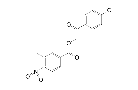 4-nitro-m-toluic acid, ester with 4'-chloro-2-hydroxyacetophenone
