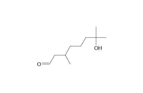 3,7-dimethyl-7-hydroxyoctanal