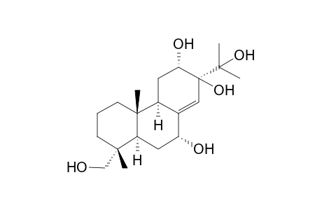 abiet-8(14)-en-7.alpha.,12.alpha.,13.beta.,15,18-pentaol