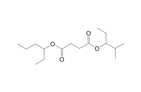 Succinic acid, 2-methylpent-3-yl 3-hexyl ester