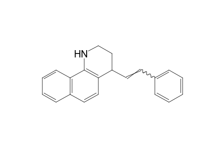 4-STYRYL-1,2,3,4-TETRAHYDROBENZO[h]QUINOLINE