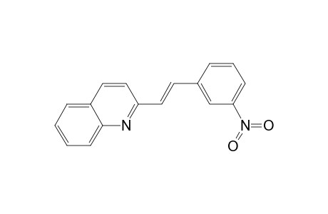 Quinoline, 2(m-nitrostyryl)-