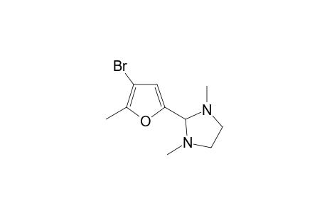2-(4-bromo-5-methylfuran-2-yl)-1,3-dimethylimidazolidine
