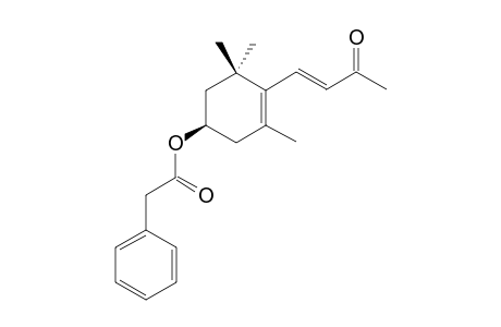 (3R,7E)-(-)-3-O-PHENYLACETYL-5,7-MEGASTIGMADIENE-9-ONE