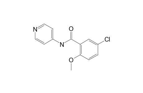 5-Chloro-2-methoxy-N-(4-pyridinyl)benzamide