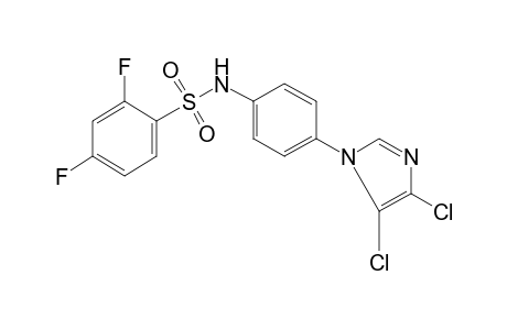 4'-(4,5-dichloroimidazol-1-yl)-2,4-difluorobenzenesulfonamide